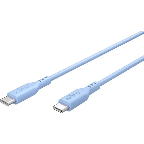 goobay USB-C 1.5m Blå PD 60W