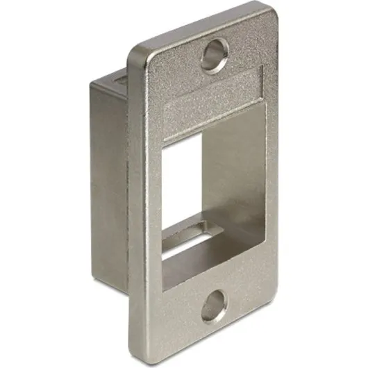 Goobay Keystone-beslag 19,2 x 14,9 mm, zink, sølv