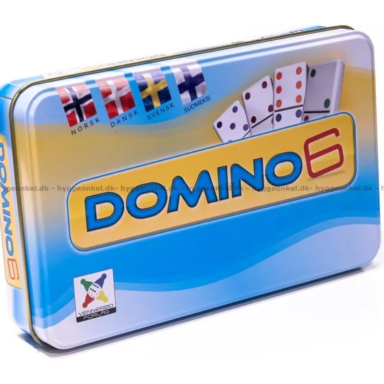 Domino Double 6 - klassisk brikspil