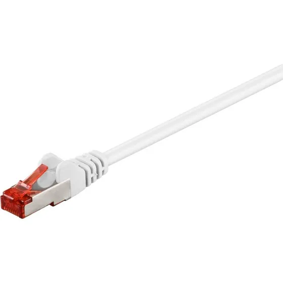 Goobay CAT6 S/FTP Hvid 15m Netværkskabel