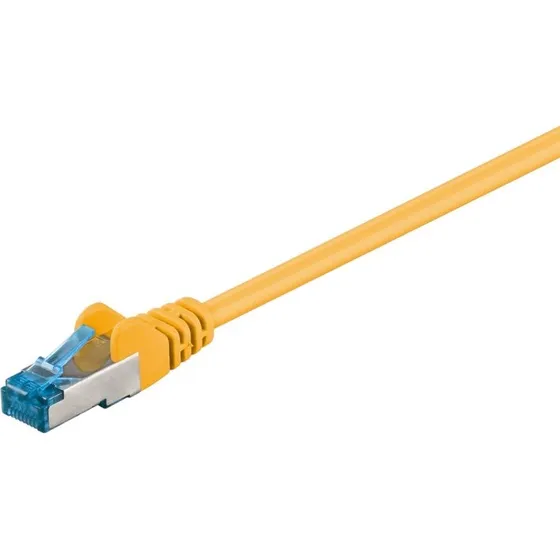 Goobay CAT 6A S/FTP Gul 5m Netværkskabel