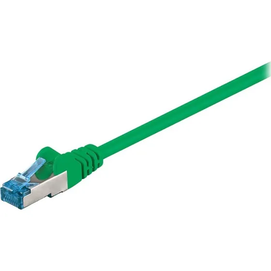 goobay CAT 6a S/FTP Grøn 5m