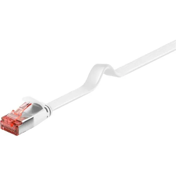 Goobay CAT 6 U/FTP Flad Netværkskabel 5m Hvid