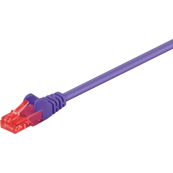 Goobay CAT 6 U/UTP CCA 10m Lilla