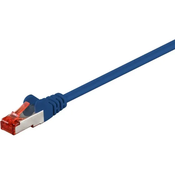 Goobay CAT 6 S/FTP PiMF 3m Blå Patchkabel