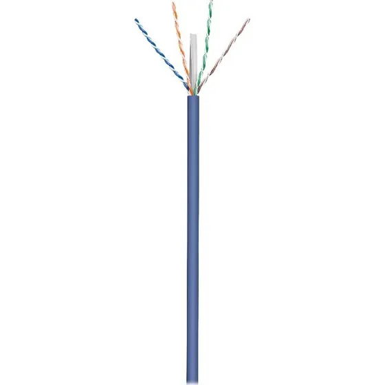 goobay CAT 6a U/UTP 50m Blå Bulkkabel