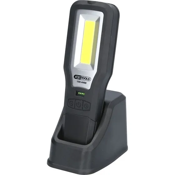 KS TOOLS 150.4490 LED Arbejdslampe, 550lm, sort