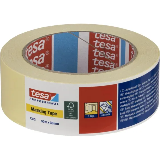 tesa 4323 Malertape 38 mm x 50 m beige