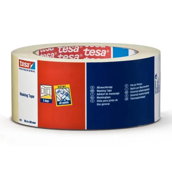 Tesa Afdækningstape Universal 50 mm x 50 m - Beige