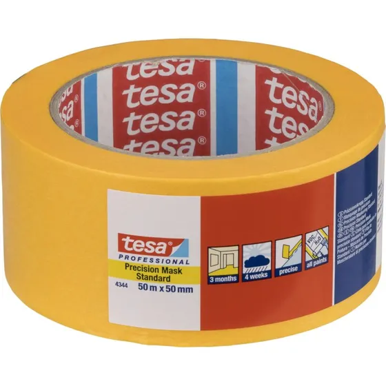 tesa Professional 4344 50 m Orange Maskeringstape