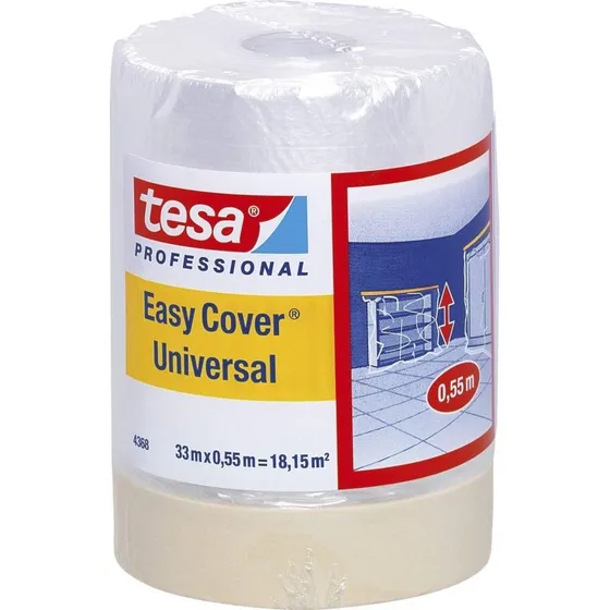 tesa Easy Cover 4368 33x550 mm Universal Afdækningstape