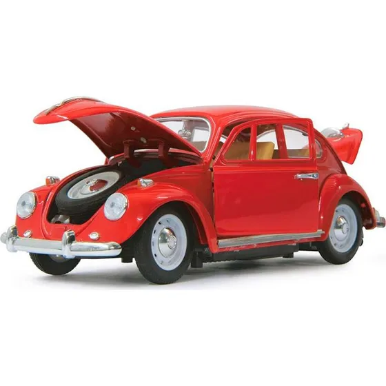 Jamara Fjernstyret Bil VW Käfer 1:18 rød 27MHz