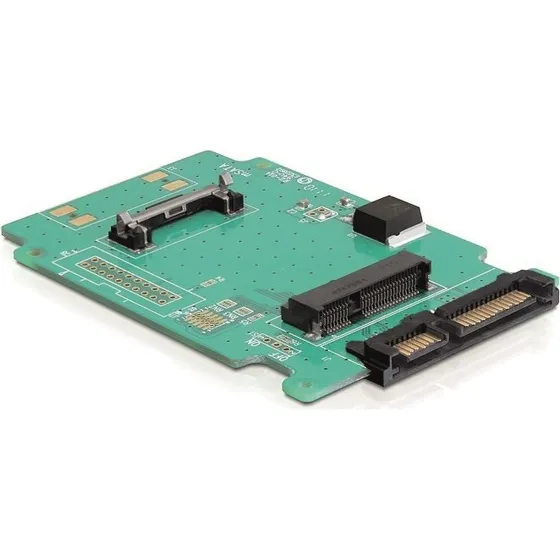 DeLOCK SATA til mSATA adapter, 22-pin, 100x65mm