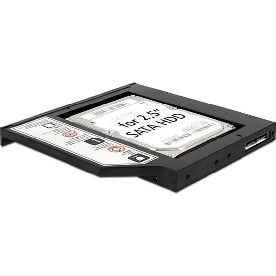 Delock HDD Adapter Slim 2,5" til 5,25" 13mm