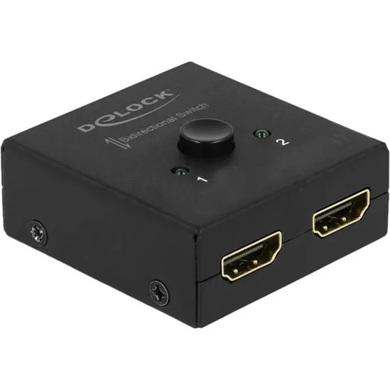 DeLock HDMI 2-1 bidirectional 4K 60 Hz compact