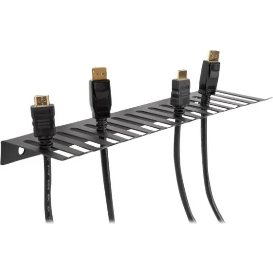 Delock Kabelholder 32,5 cm Sort