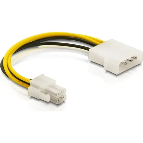 Delock P4 til Molex 4-pin Stikadapter 15 cm