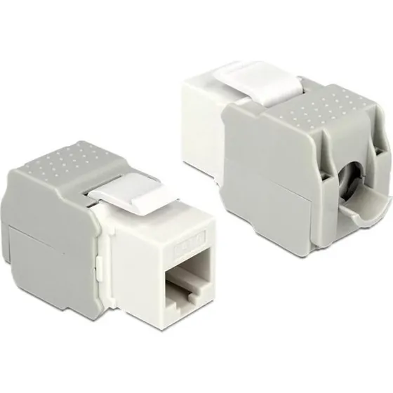 DeLOCK Keystone Module Cat.6 UTP Hvid