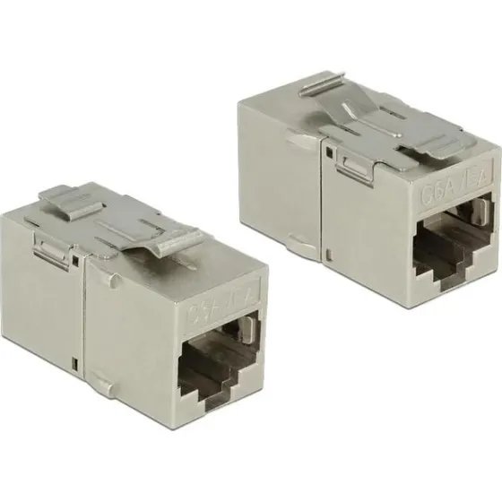 DeLOCK Keystone-modul Cat.6A STP RJ45 metal