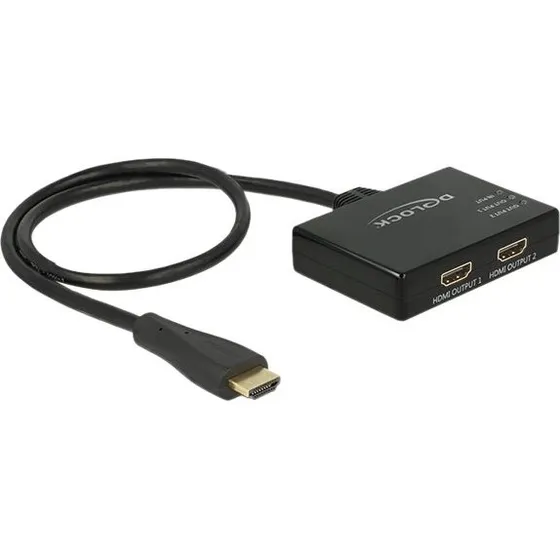 DeLock HDMI Splitter 2 x HDMI, desktop