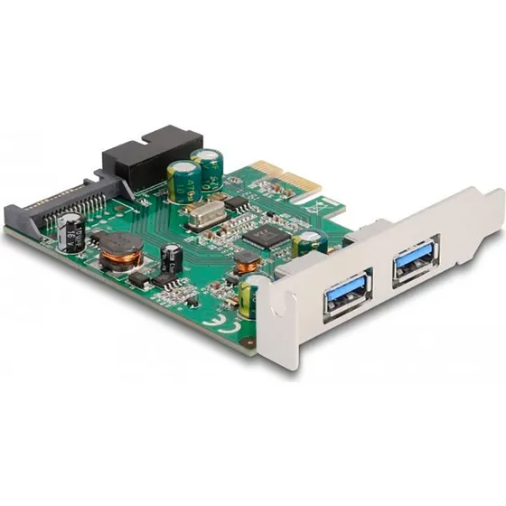 DeLock USB-adapter PCIe 2.0 x1 5Gbps (2x USB 3.0)