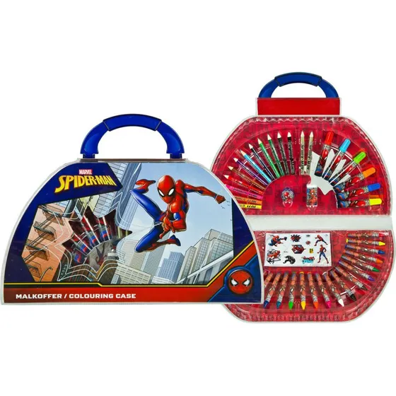 Marvel Spider-Man Maletaske med 51 dele