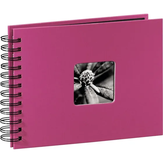 Hama Fine Art Fotoalbum, Spiralbinding, 50 Sider, 24x17 cm, Pink