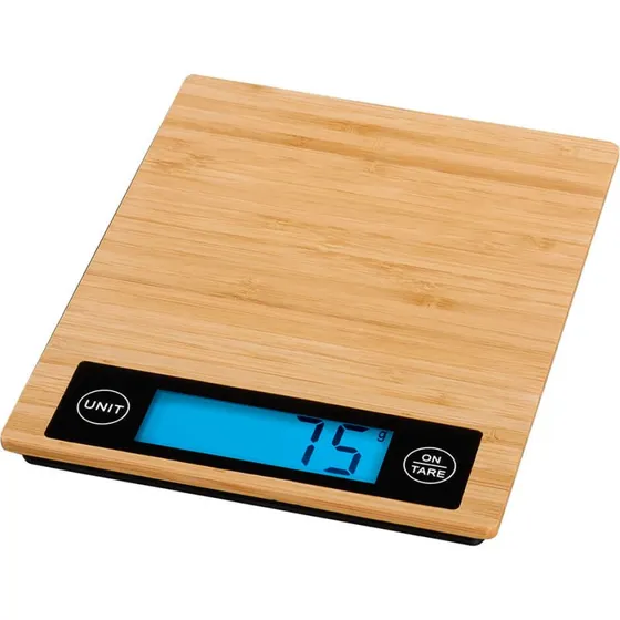 Xavax Digital Køkkenvægt 1g/5kg Bambus