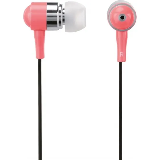 Hama Shiny Sølv Rosa In-Ear Hovedtelefon med Mikrofon