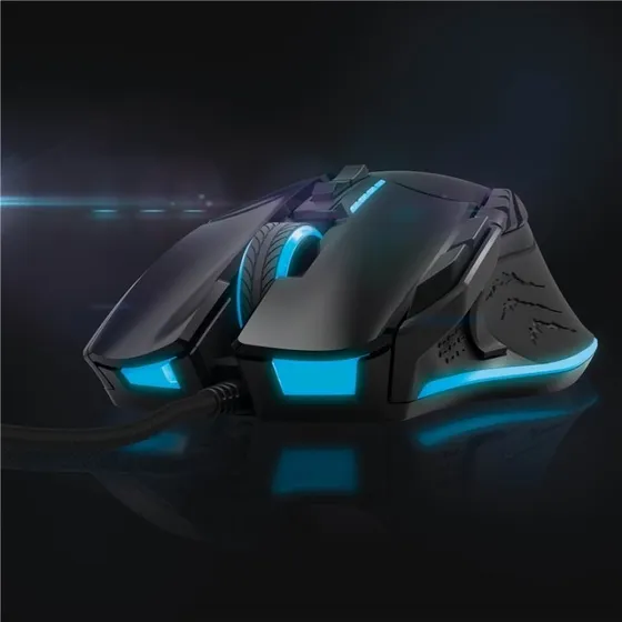 Urage Reaper Revolution Gaming Mus, 8200dpi, Sort