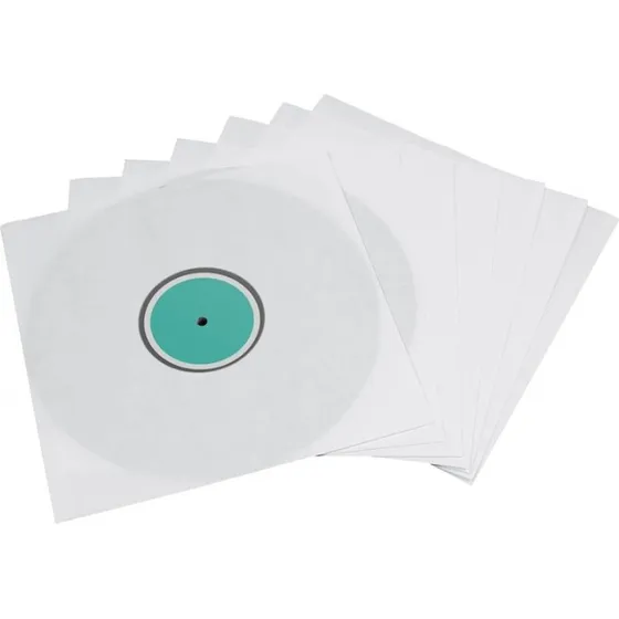 Hama LP Indvendig Sleeve 10-pak, hvid