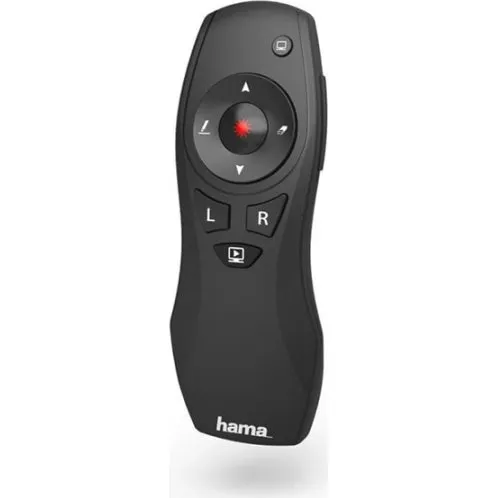 Hama X-Pointer 6-in-1 Trådløs Laserpointer, Sort