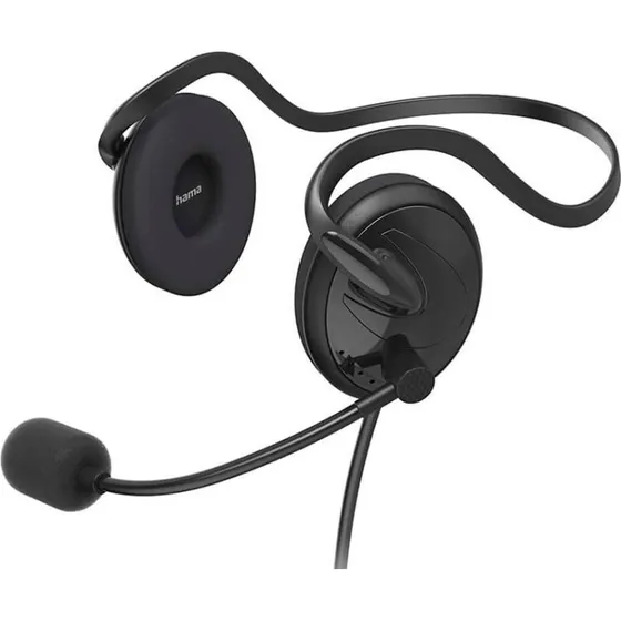 Hama NHS-P100 V2 Headset, sort, 3,5 mm