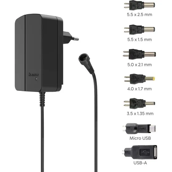 Hama Universal Strømforsyning 27W 2250mA Sort