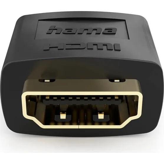 Hama HDMI 8K Female-to-Female Adapter, Sort