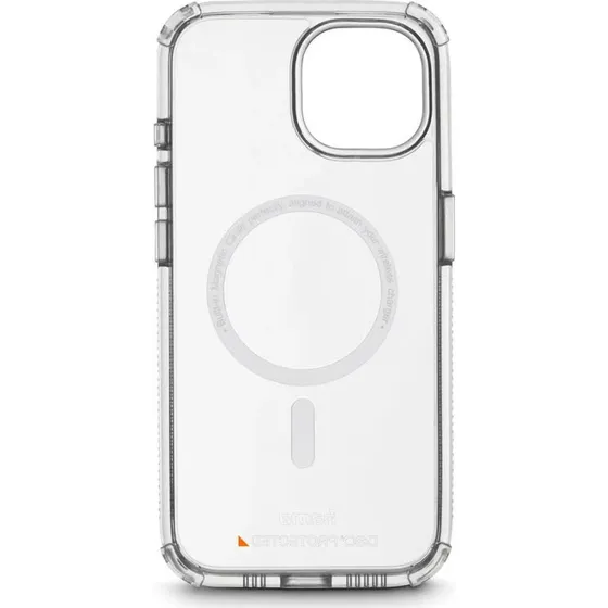 Hama Extreme Protect Cover til iPhone 15, Transparent, MagSafe Kompatibel