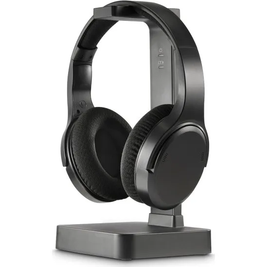 Hama Høretelefon Over-Ear 2,4 GHz + Bluetooth Sort