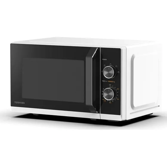 Toshiba Mikrobølgeovn 20L 800W Hvid