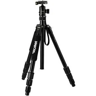 Rollei C5i 3-benet kamerastativ, sort, max. 155 cm