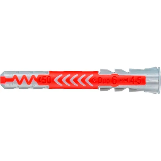 Fischer DuoPower 6x50 mm Dybel (Universal) 100 stk