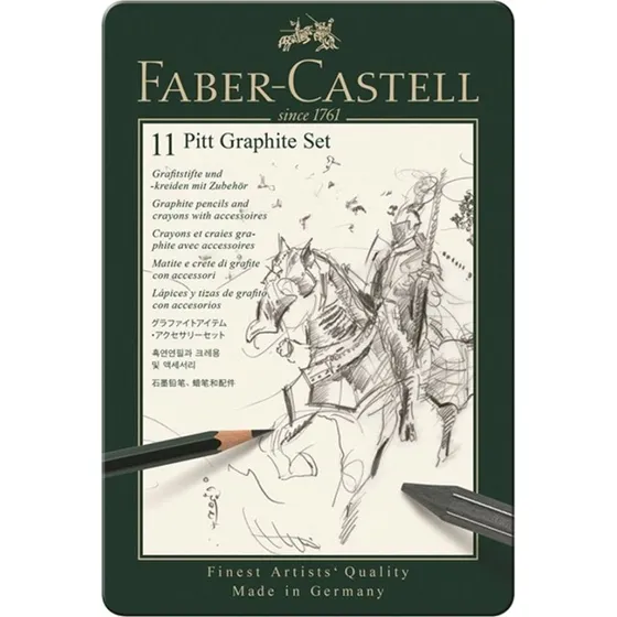 Faber-Castell Pitt Grafitblyanter 11-stk Sæt