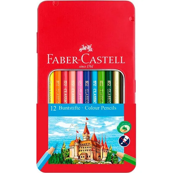 Faber-Castell Farveblyant 12 farver