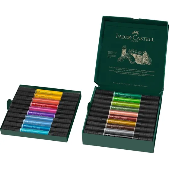 Faber-Castell Pitt Artist Dual Tuscher 20 Farver