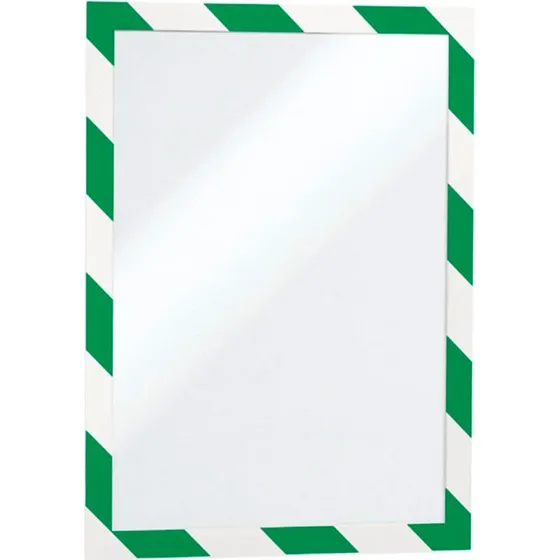 Durable Duraframe® Magnetisk Security A4 Grøn/Hvid (5 stk)