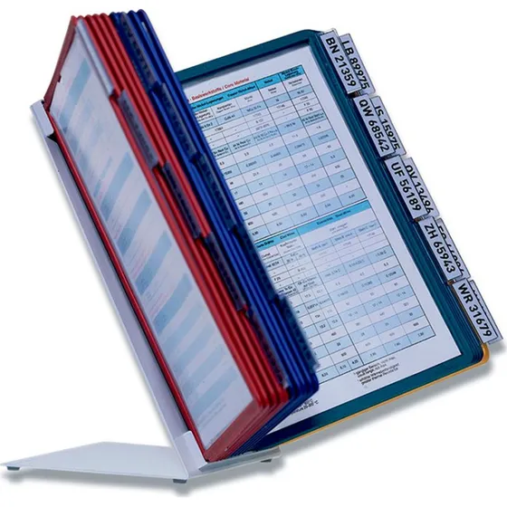 Durable Vario® Table 20 – Bordholder med 20 lommer