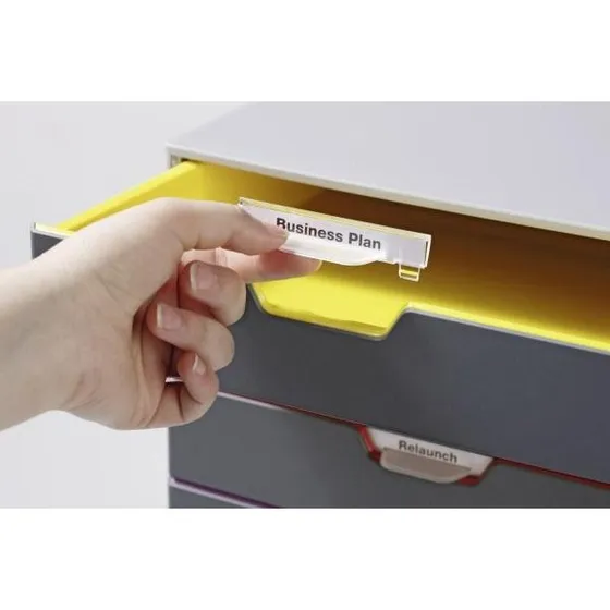 Durable Varicolor Skuffekabinet 4 Skuffer Grå A4