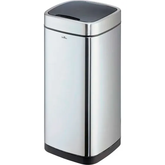 Durable No Touch Affaldsspand 35 L rustfrit stål