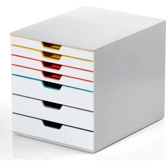 Durable Varicolor Skuffekabinet 7 Skuffer A4