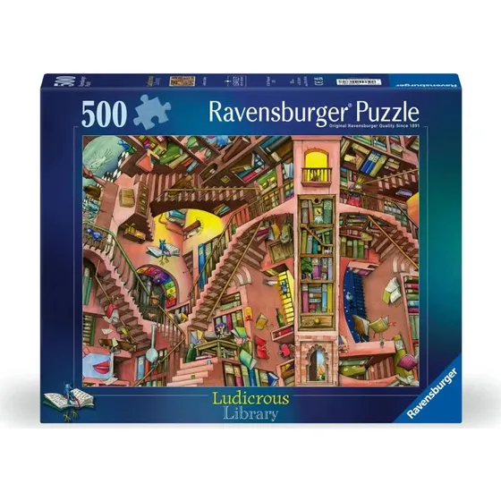 Ravensburger Ludicrous Library 500p