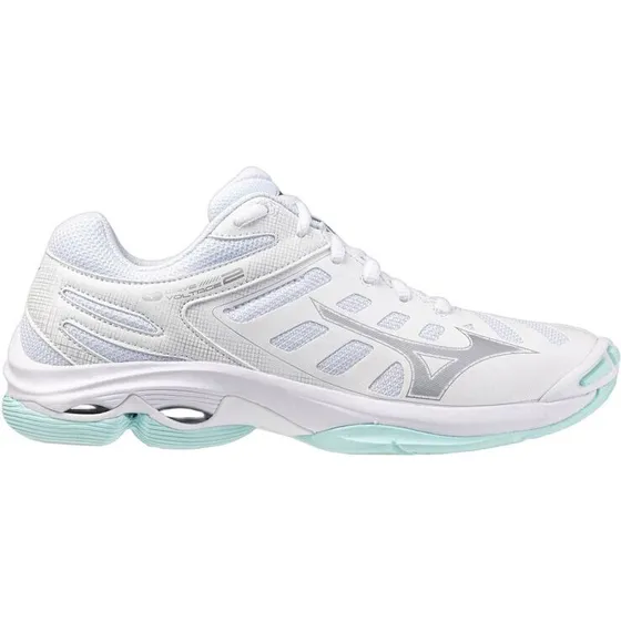 Mizuno Wave Voltage 2 Håndboldsko – White/Blue